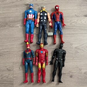 Marvel 12 inch action figure set